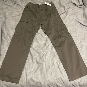 BRAND NEW GRAY MEN BAGGY CARGOS